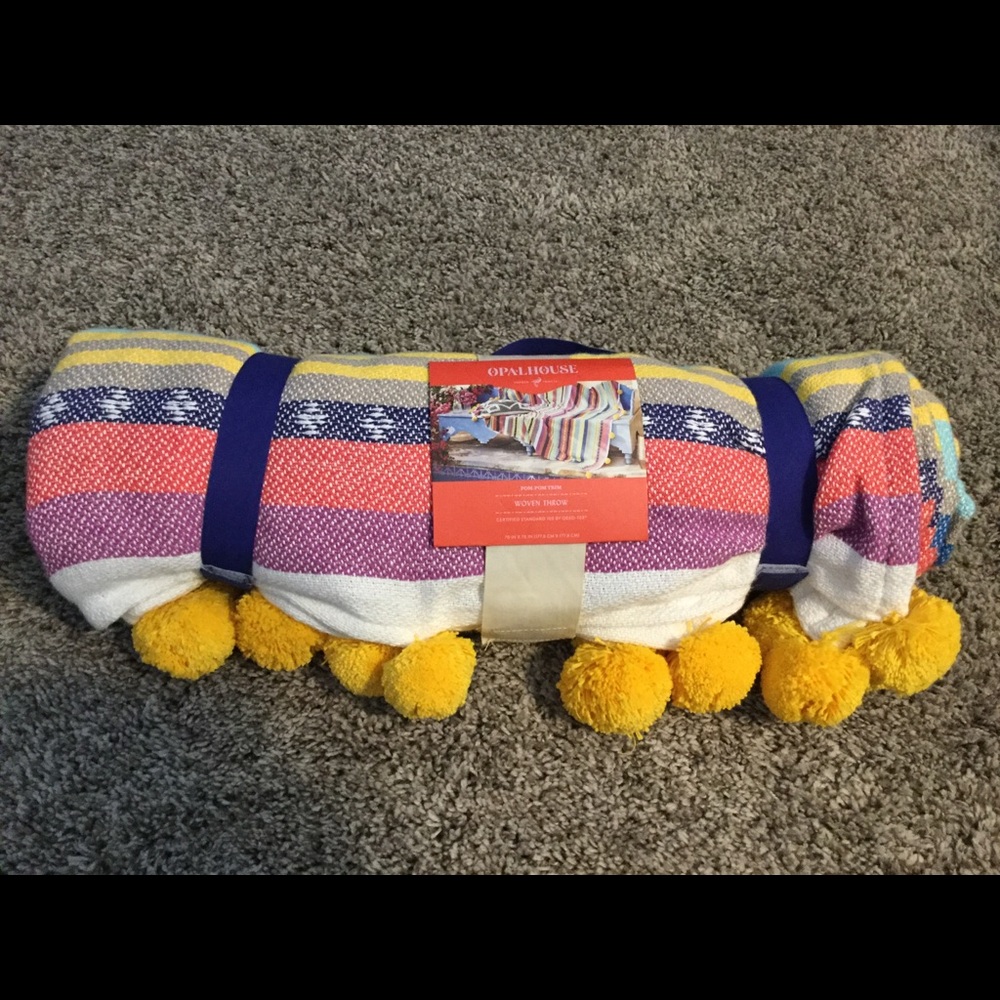 Opal house throw